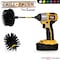 Drill Brush Power Scrubber By Useful Products 5 in W 5 in L Brush, Black K-S-4O-5X-QC-DB - alternate 6